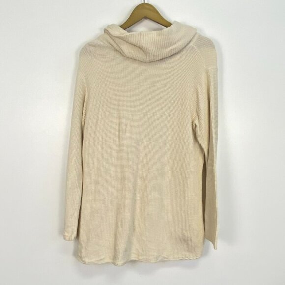 Margaret Winters Cream Cowl Neck Knit Sweater - Picture 10 of 12